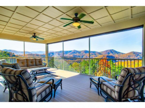 Endless Mountain Views - Hot Tub & Fireplace!